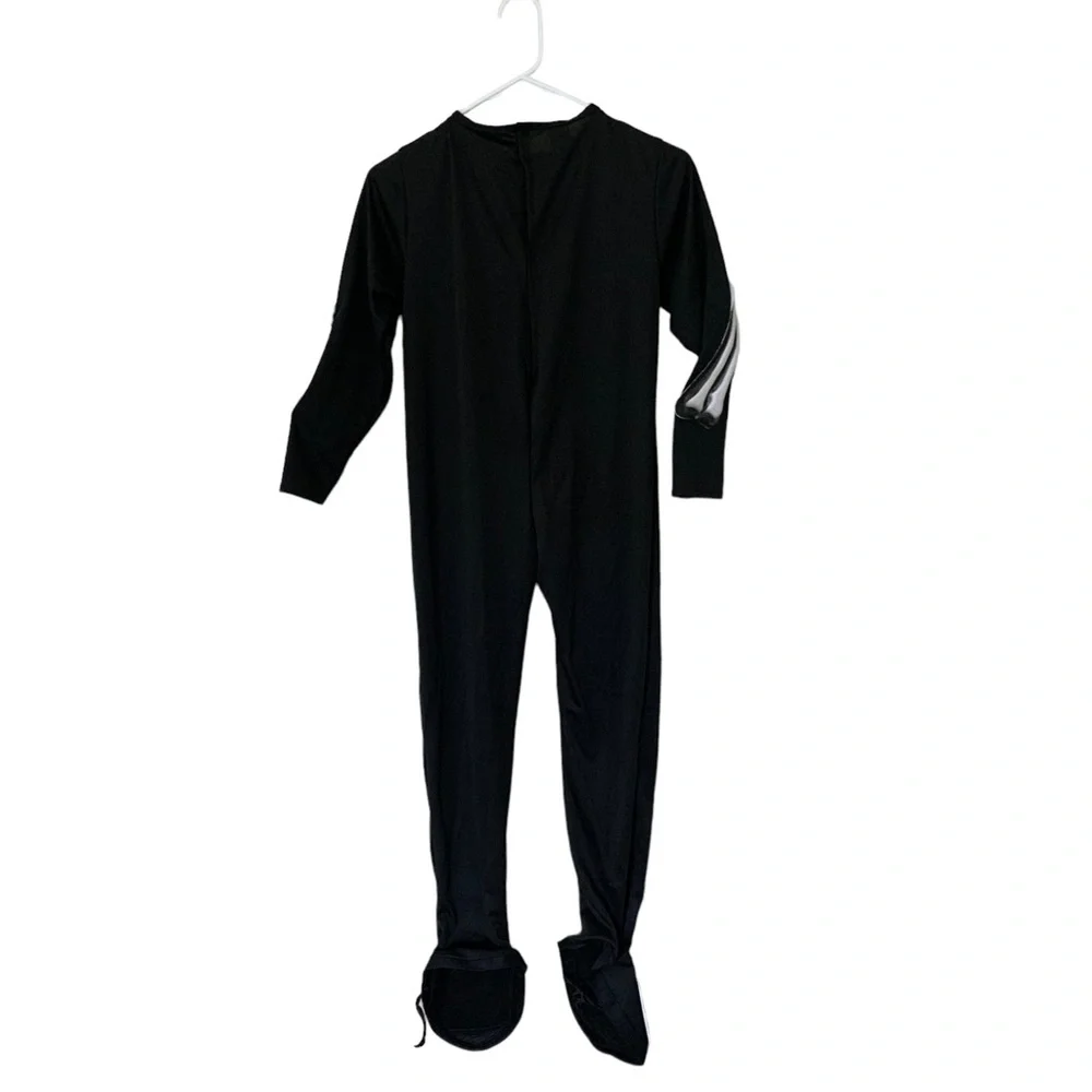 Spooktacular Skeleton Halloween Costume with ghostly mask, child’s‎ medium